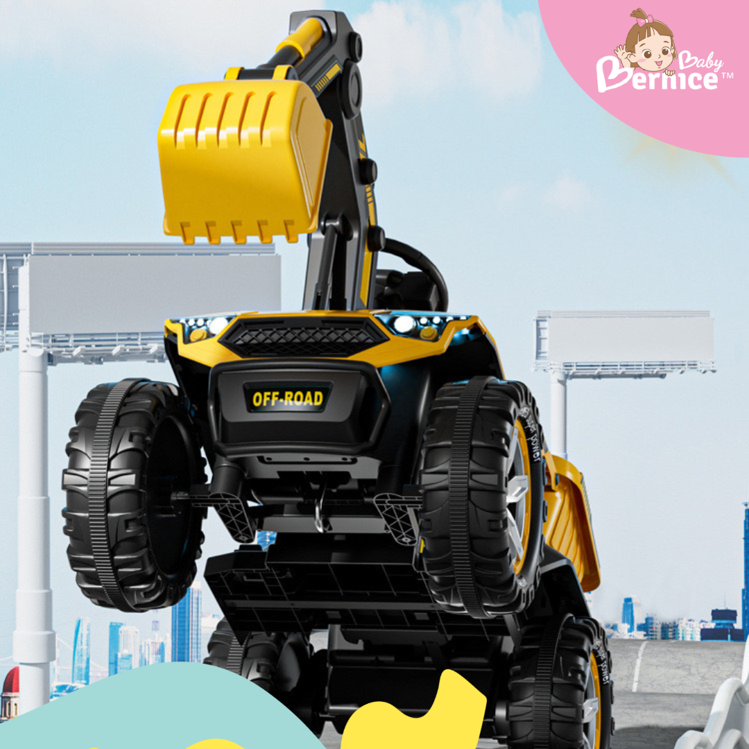 Kids Excavator with Remote Control - Fun Digging Toy for Ages 2-9