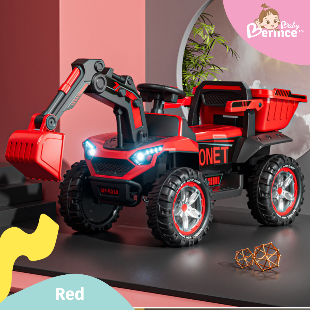 Kids Excavator with Remote Control - Fun Digging Toy for Ages 2-9