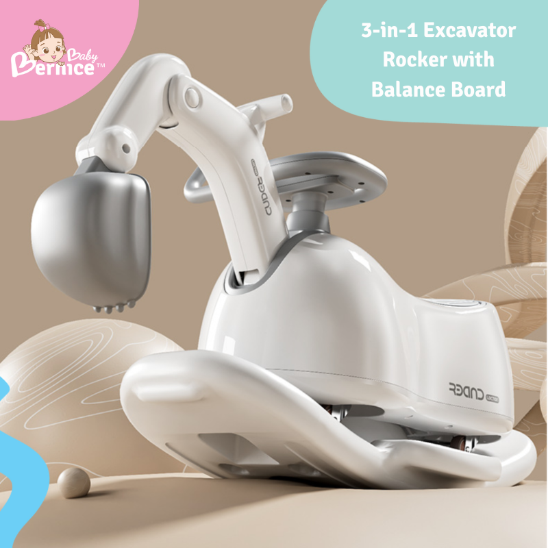 3-in-1 Excavator Rocker with Balance Board