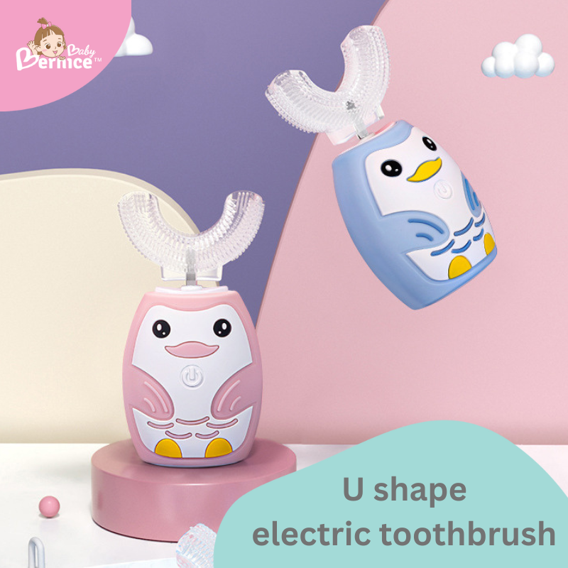 Mambobaby U-Shape Toddler Electric Toothbrush