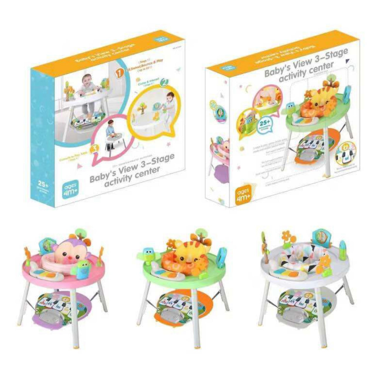 3 IN 1 BABY ACTIVITY CENTER