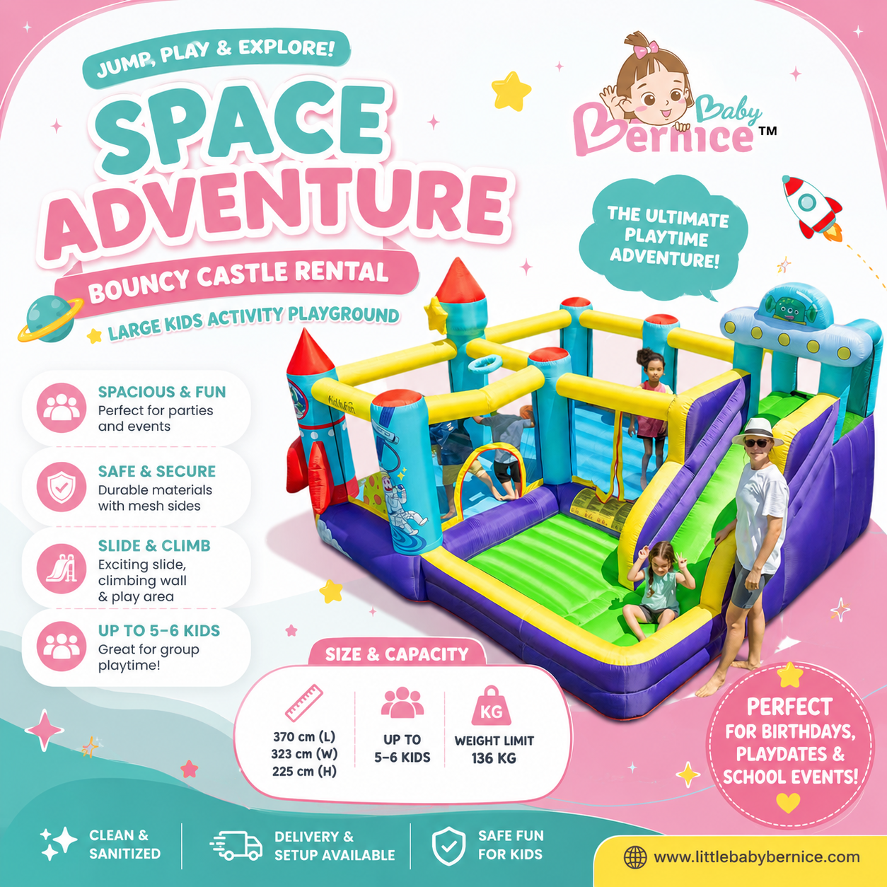 LittleBabyBernice – Boutique Bouncy Castle Rentals