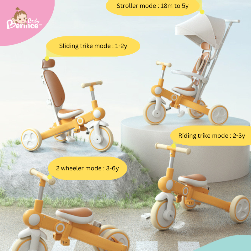 テテティク・プレイ・トライク
Tetetic Multifunction 7 in 1 Trike