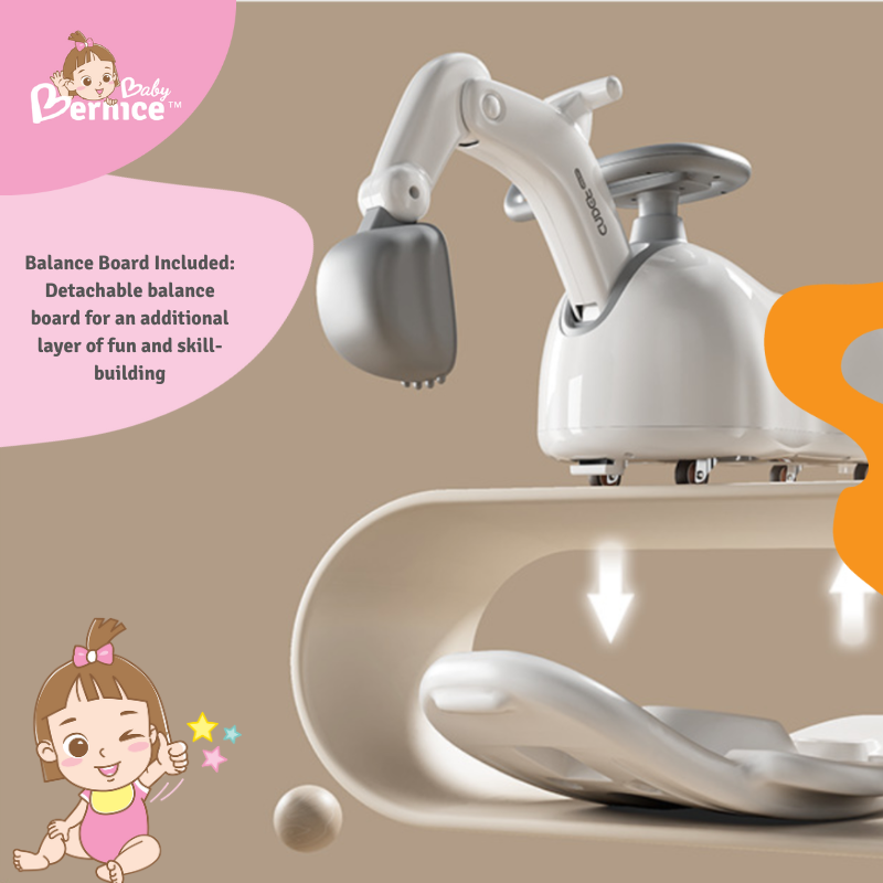 3-in-1 Excavator Rocker with Balance Board