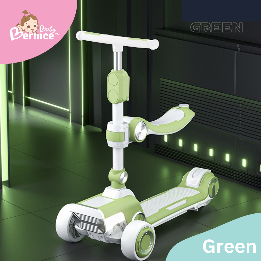 Auto Multi-Function Scooter with Lights and Bluetooth Music