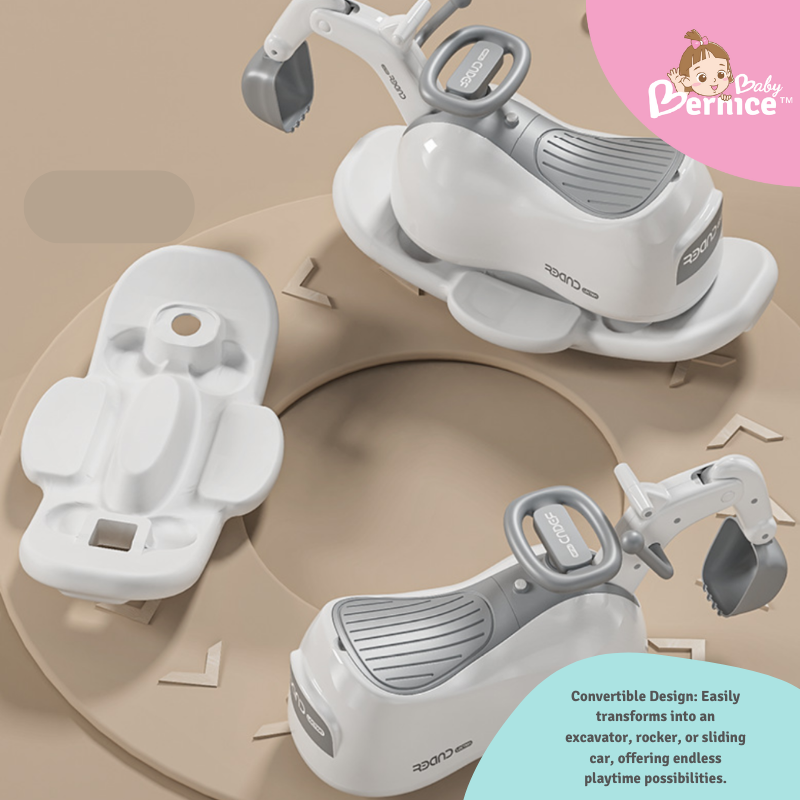 3-in-1 Excavator Rocker with Balance Board