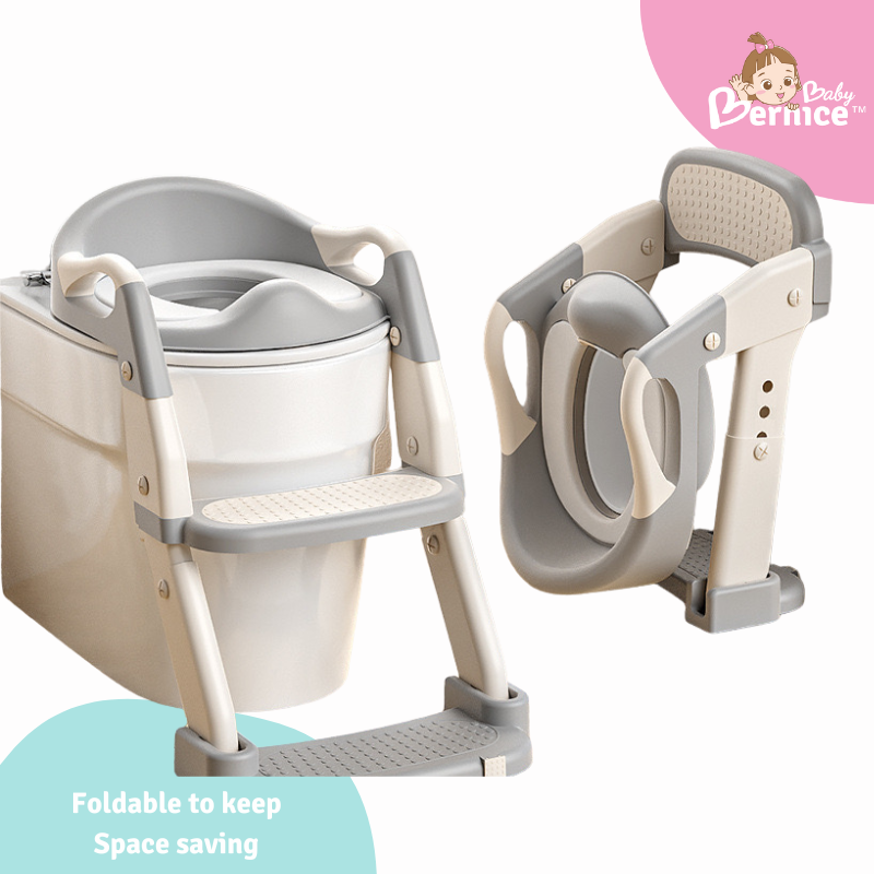 3-in-1 Multi-Function Potty Ladder | Foldable & Versatile for Sitting & Squatting Toilets