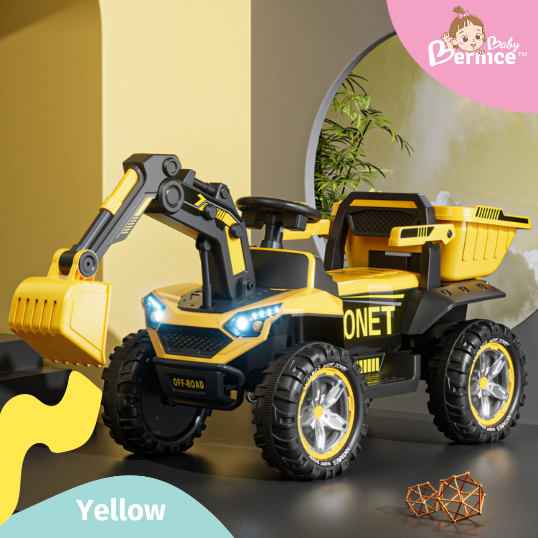 Kids Excavator with Remote Control - Fun Digging Toy for Ages 2-9