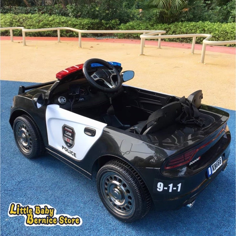 Kids police car