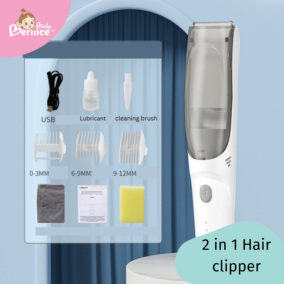 2 in 1 waterproof trimmer for babies/kids 0-12 years old