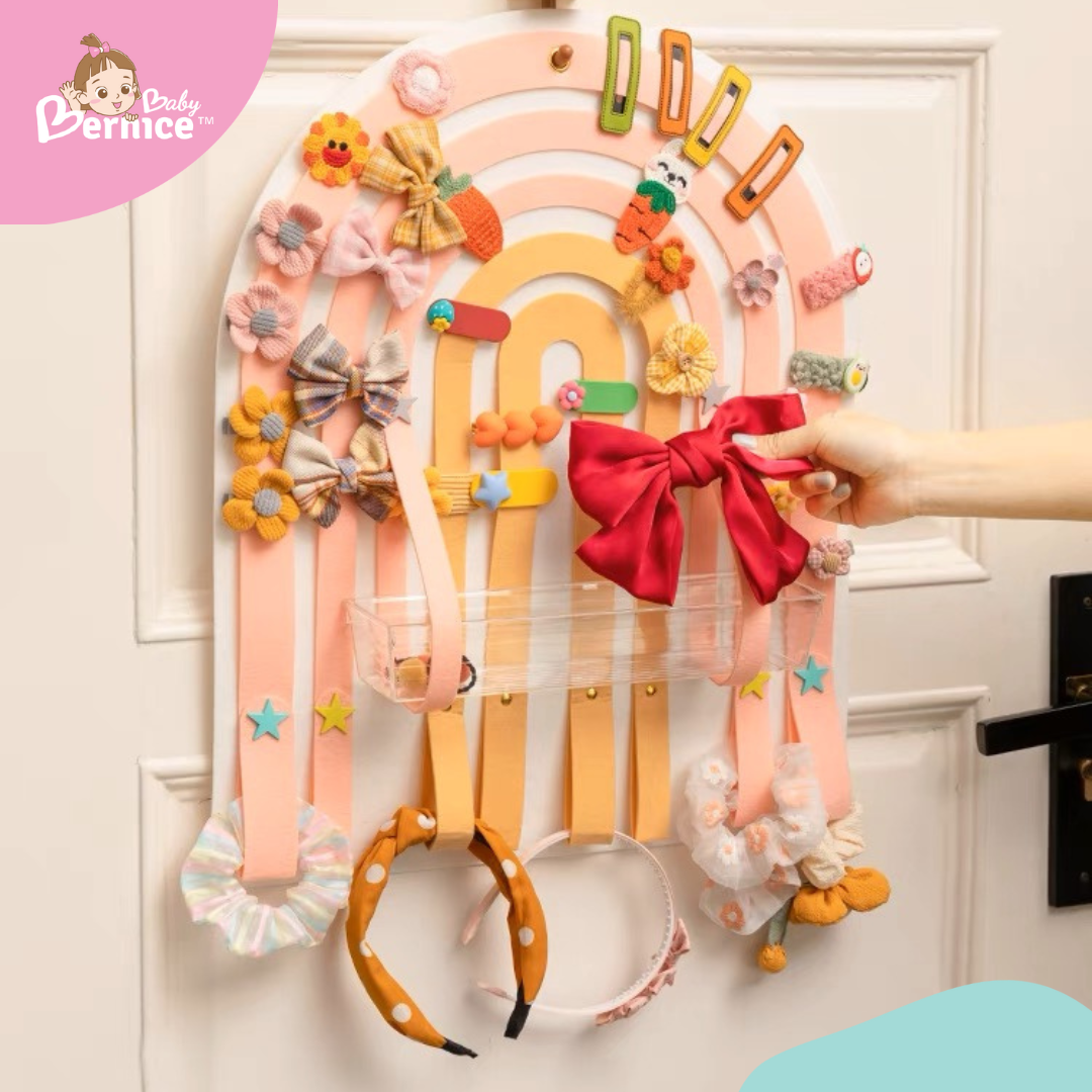 Rainbow Hair Accessories Organizer Dimension : L 56cm W 43.5