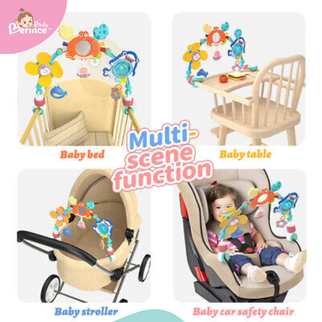 Multi-scene Function Play Arch Age range : 0-3 years old Dimension : 48cn x 5cm x36cm