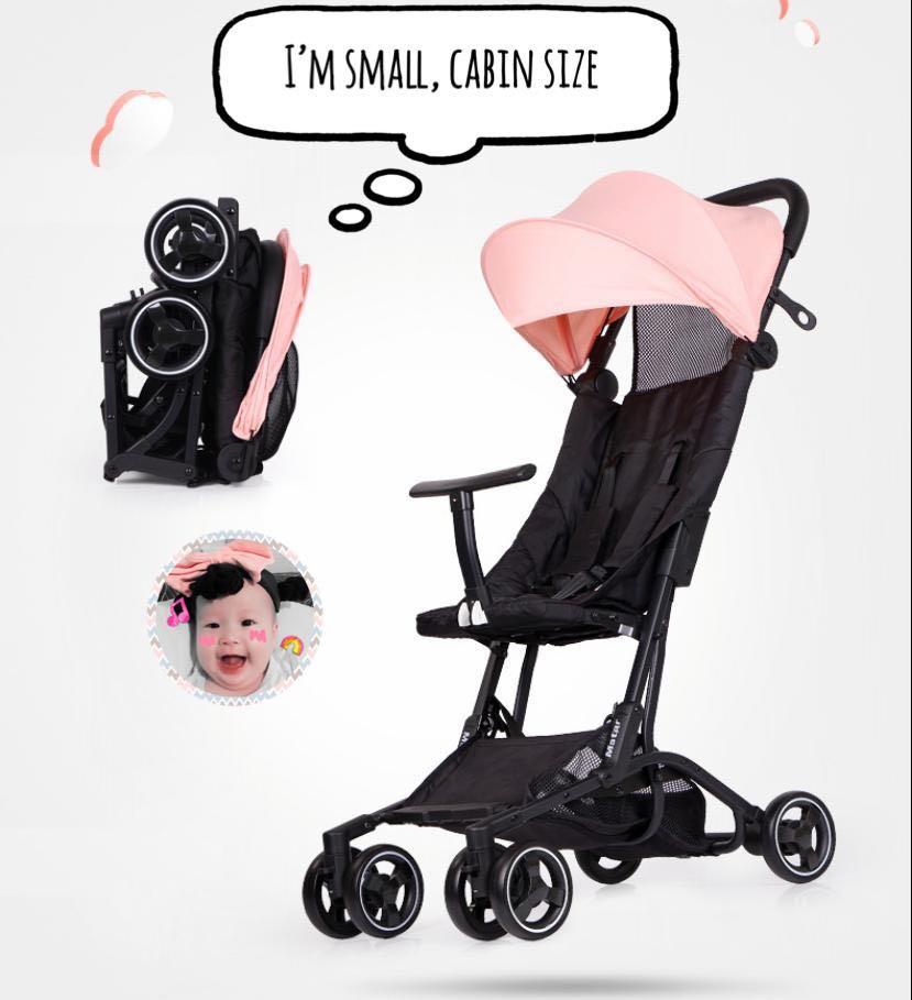 RECLINABLE BABY POCKET STROLLER
