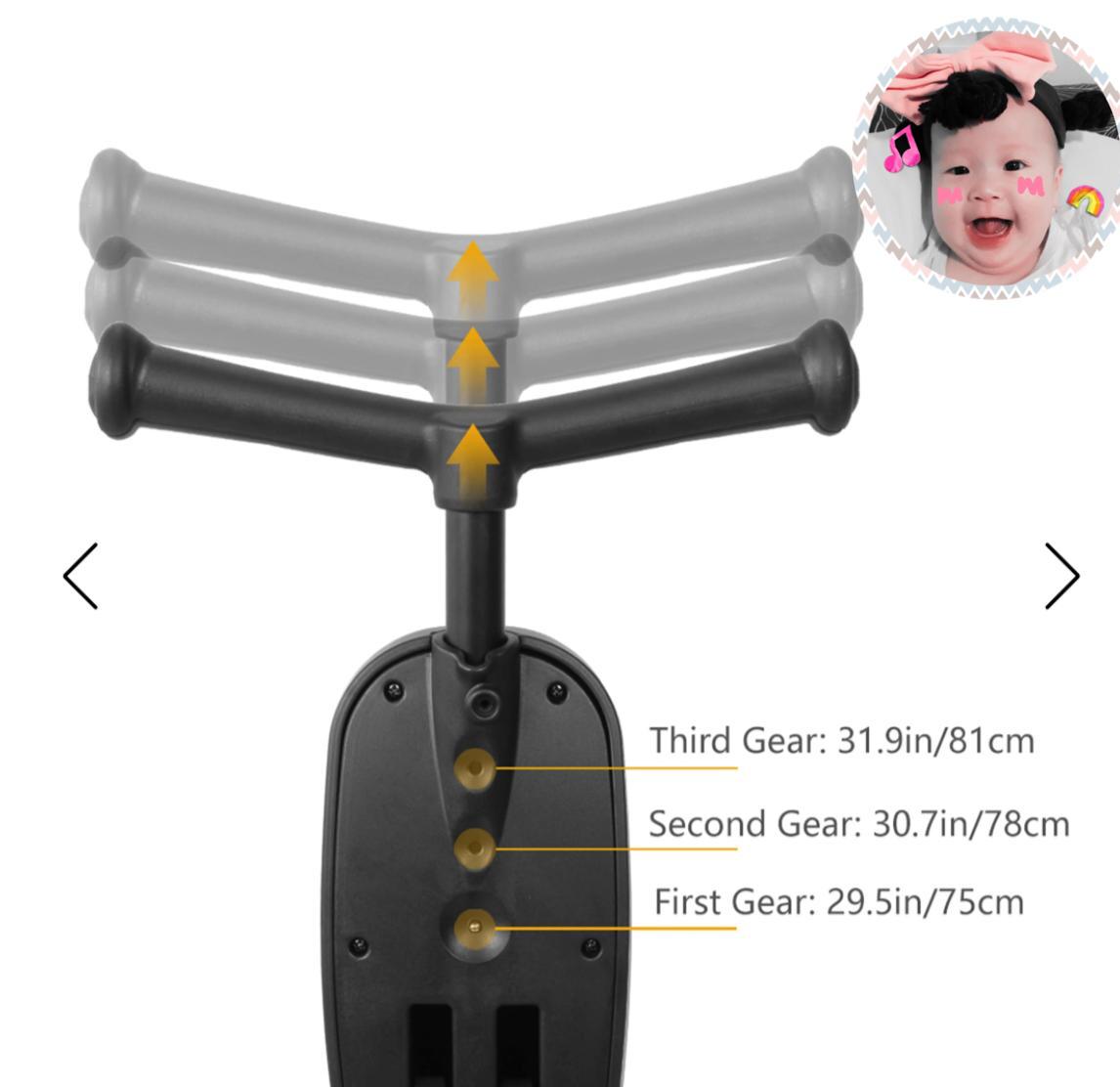 UONIBABY 5-IN-1 MULTI SCOOTER/TRICYCLE/BICYCLE