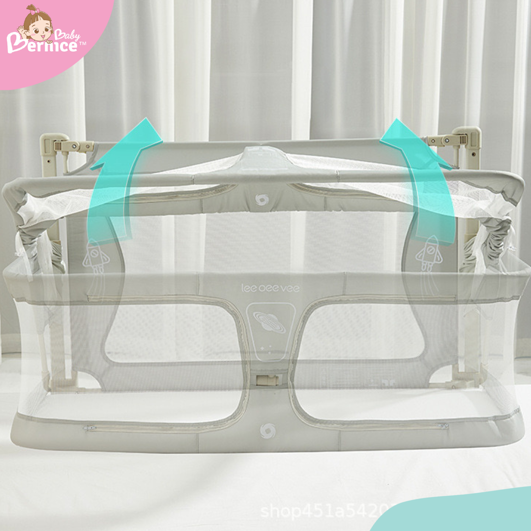 Baby Portable Rail Guard - 3 in 1 Baby Bed Guardrail Crib L 120cm W 50cm H 42cm (Baby front guard) H 70cm (from bed bottom to the top) Age : 0-36 Months for the cot 0-72months for the bed fence