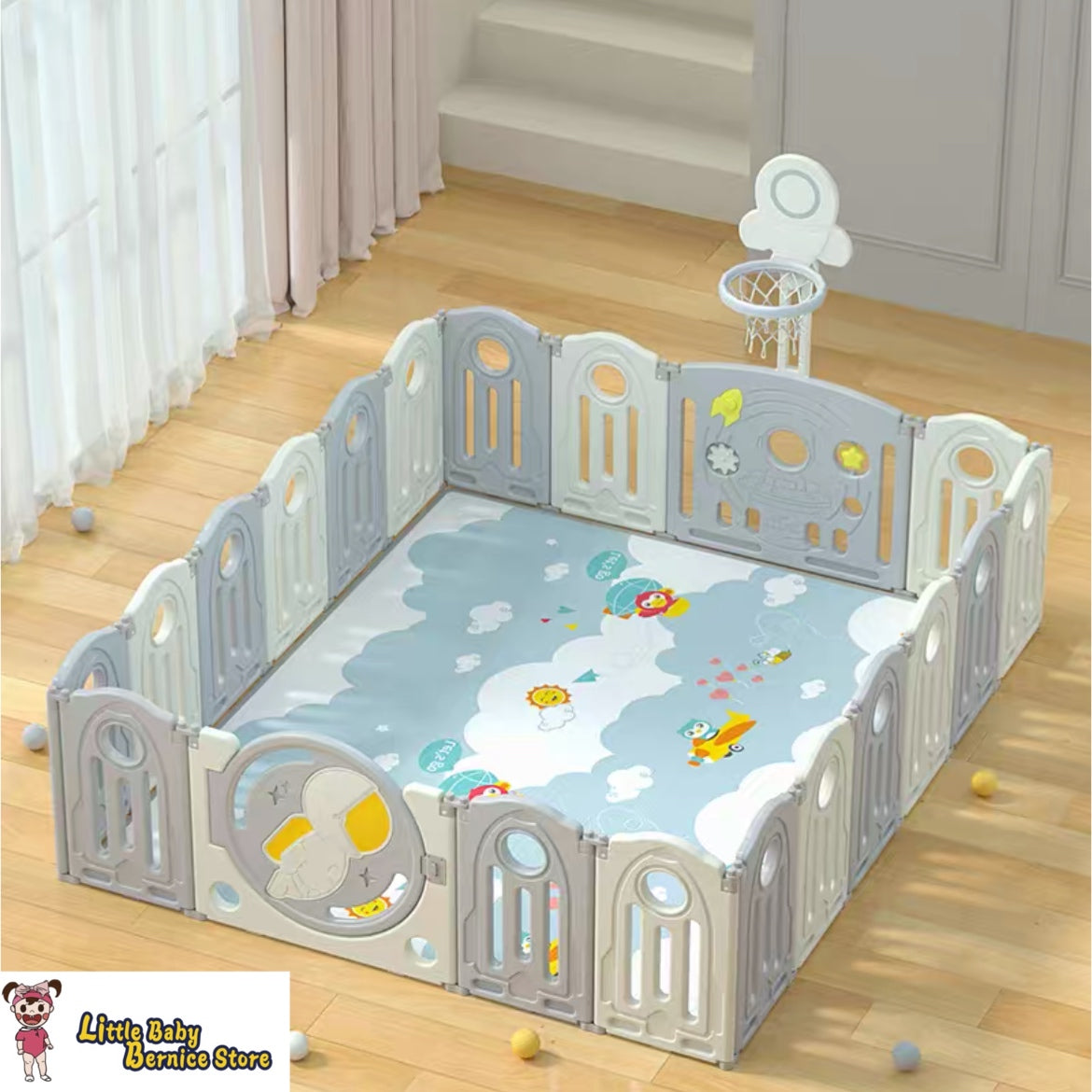 ASTRONAUT PLAY YARD