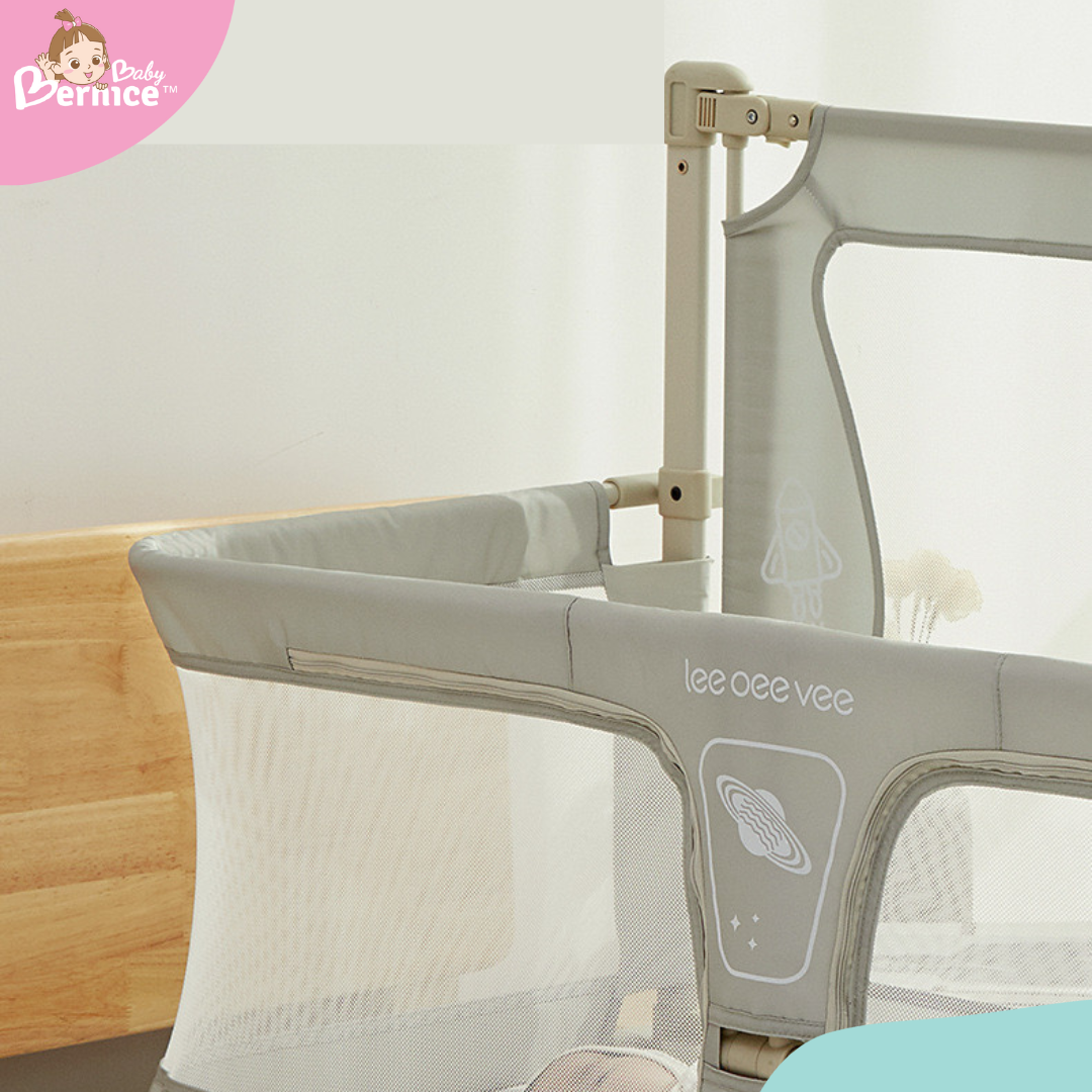 Baby Portable Rail Guard - 3 in 1 Baby Bed Guardrail Crib L 120cm W 50cm H 42cm (Baby front guard) H 70cm (from bed bottom to the top) Age : 0-36 Months for the cot 0-72months for the bed fence