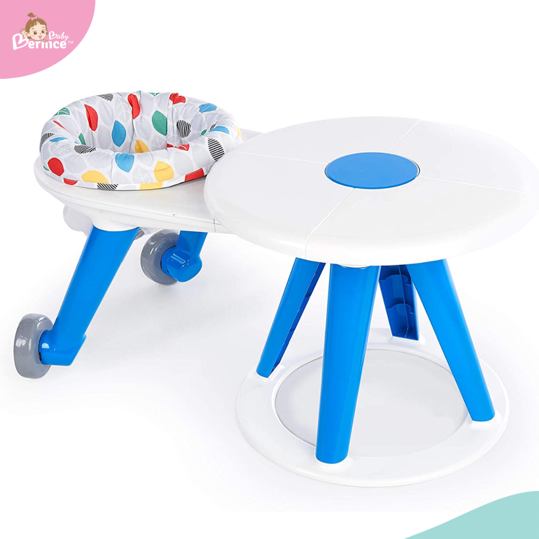 Baby Einstein Around We Grow 4-in-1 Walker, Discovery Activity Center and Table, Age 6 Months and up
