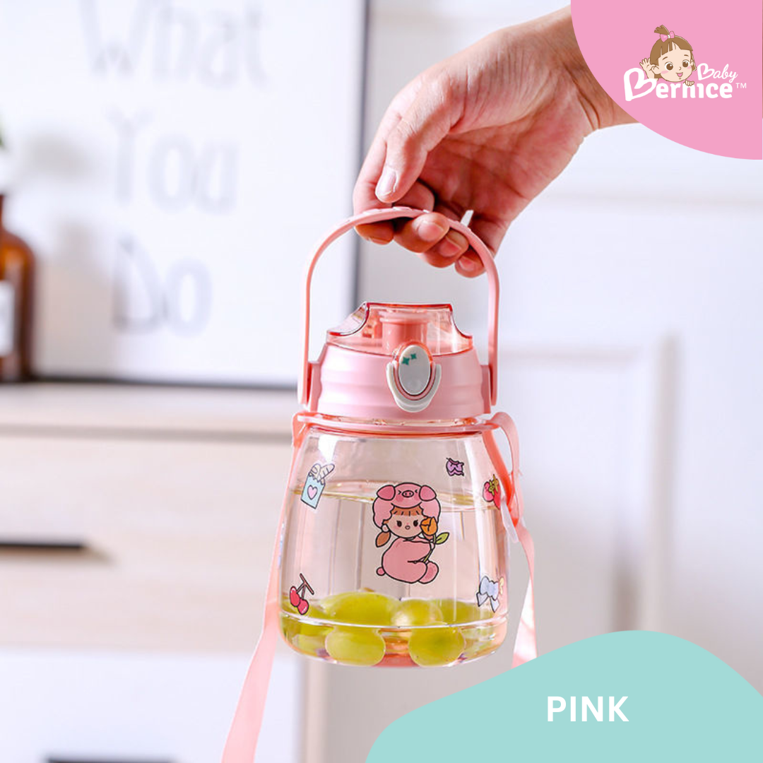 1210ml Anti-crack Transparent Water Bottle for kids or adults