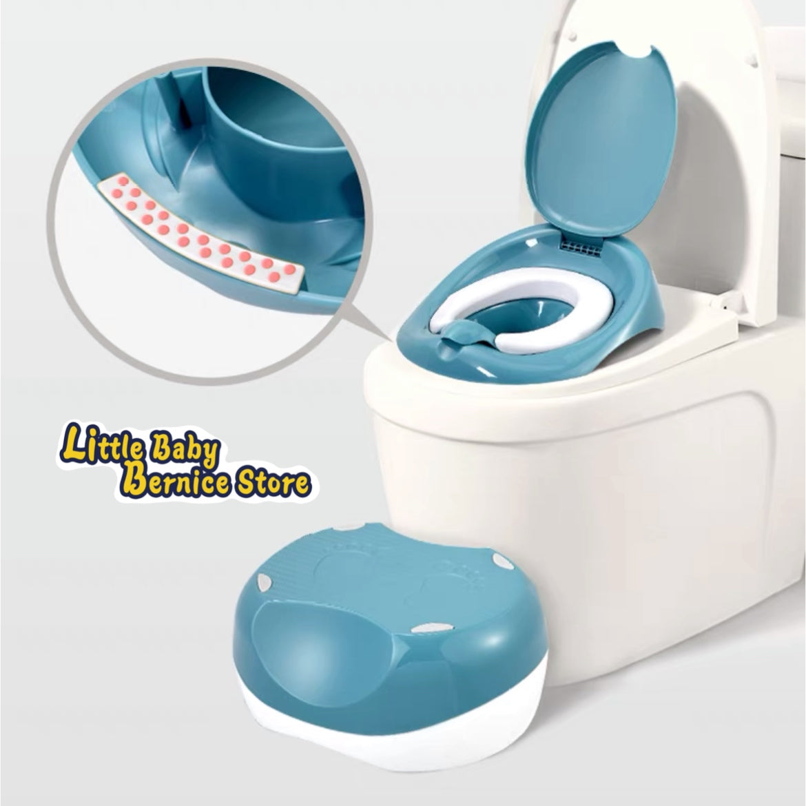 3-in-1 Multi Potty Toilet Seat & Step Stool