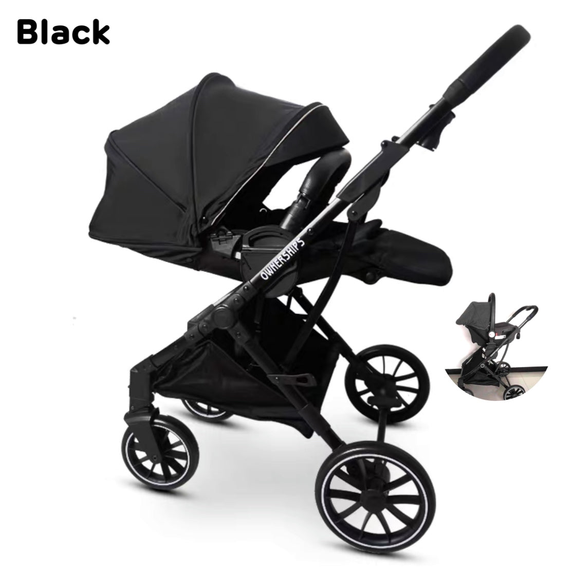 Ownership Reversible Car Seat Stroller Combo