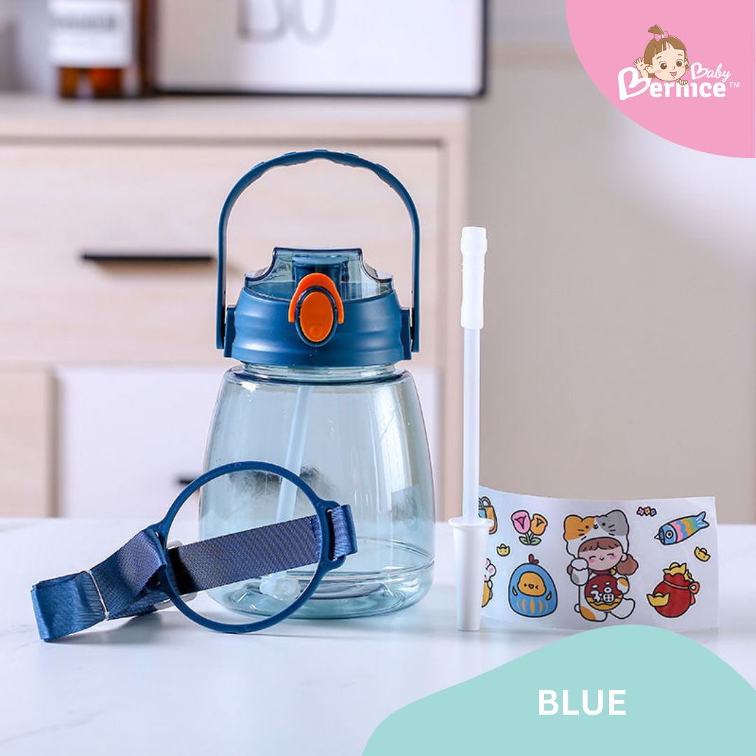 1210ml Anti-crack Transparent Water Bottle for kids or adults