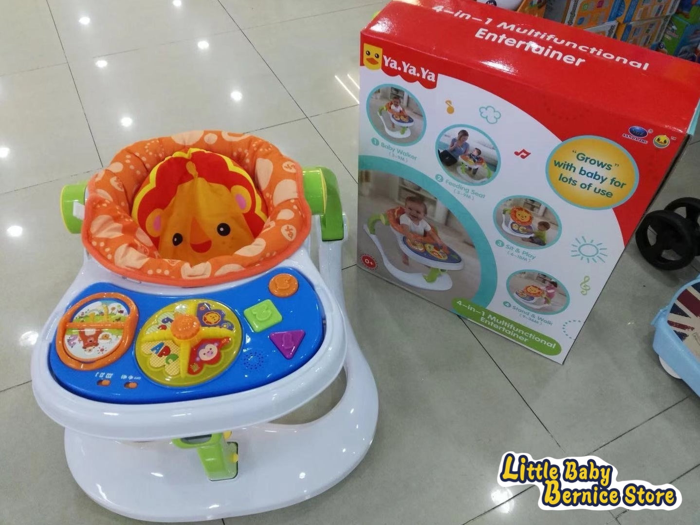 4-in-1 Multifunctional Entertainer With Three Educational Modules