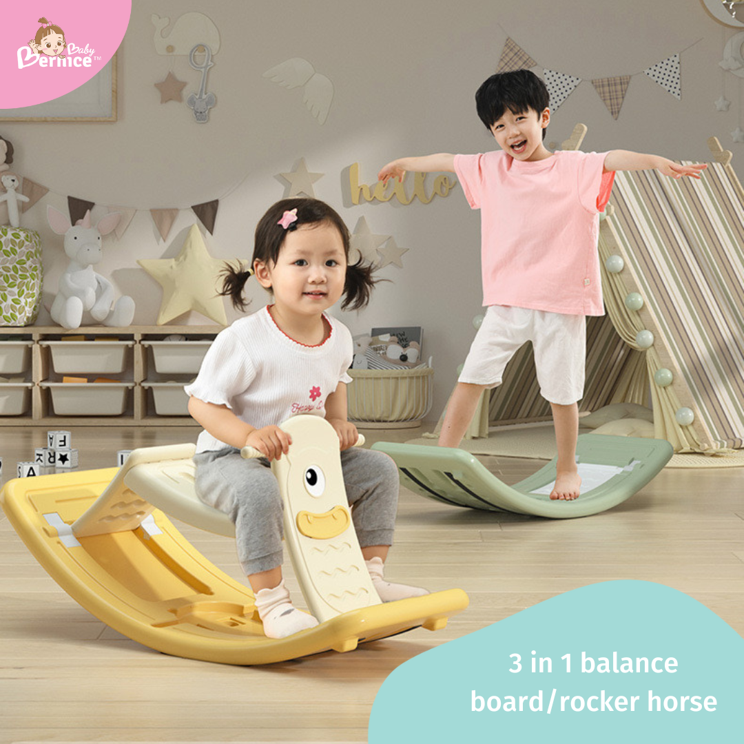 3 in 1 Balance board convertible to rocker horse