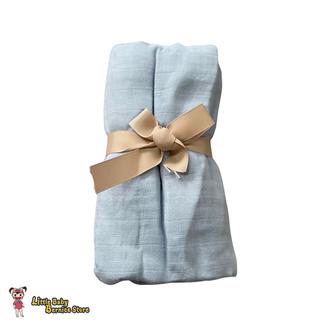 Minimalist Plain Muslin Swaddle