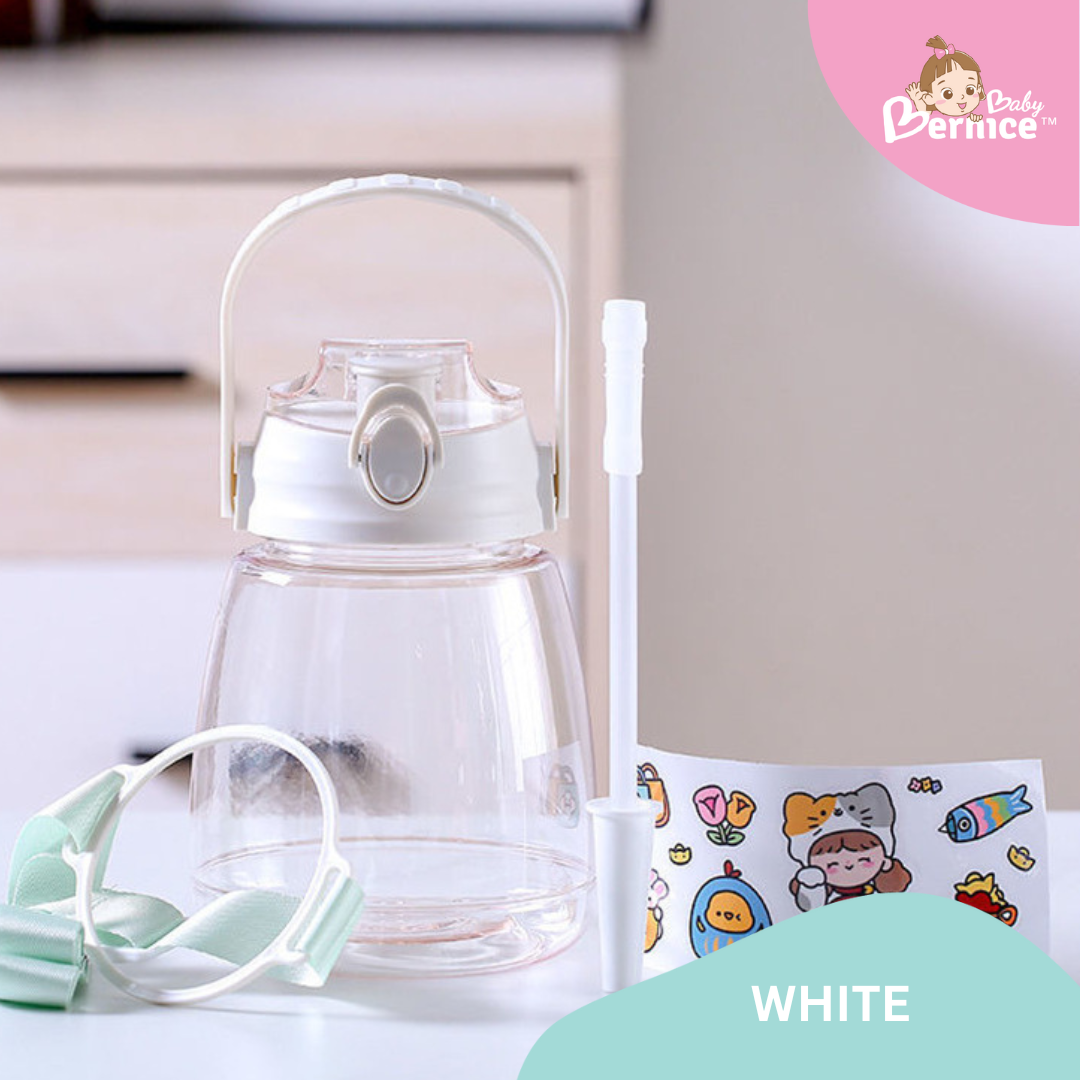 1210ml Anti-crack Transparent Water Bottle for kids or adults