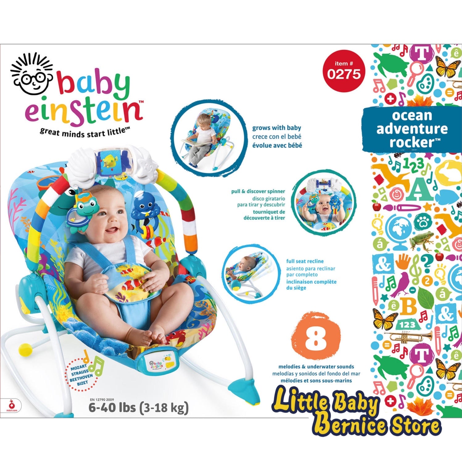 Baby einstein cheap ocean adventure rocker