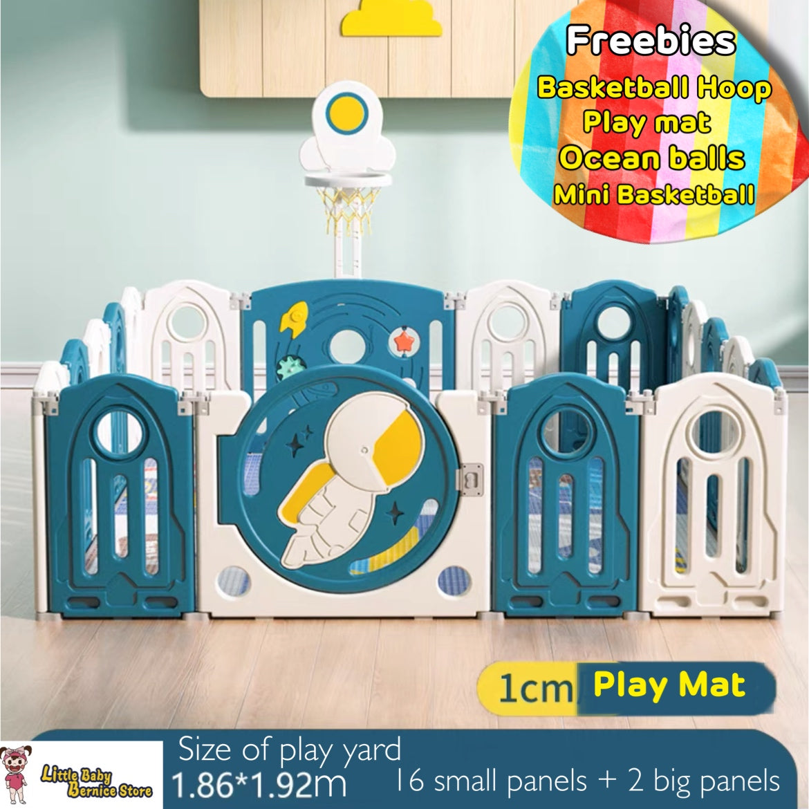 ASTRONAUT PLAY YARD