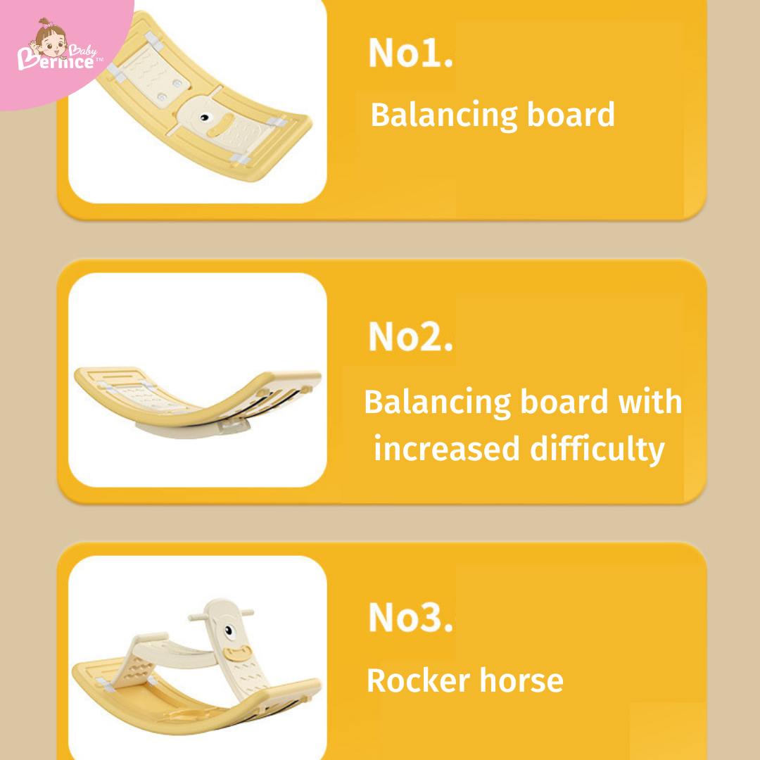 3 in 1 Balance board convertible to rocker horse