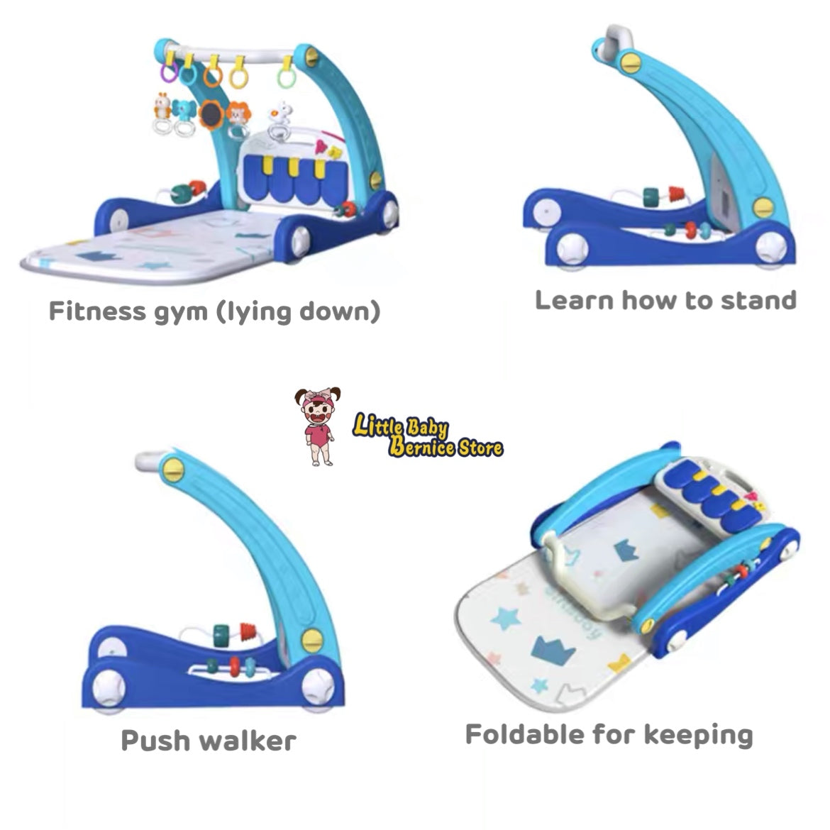 2 in 1 Piano Rack & Push Walker