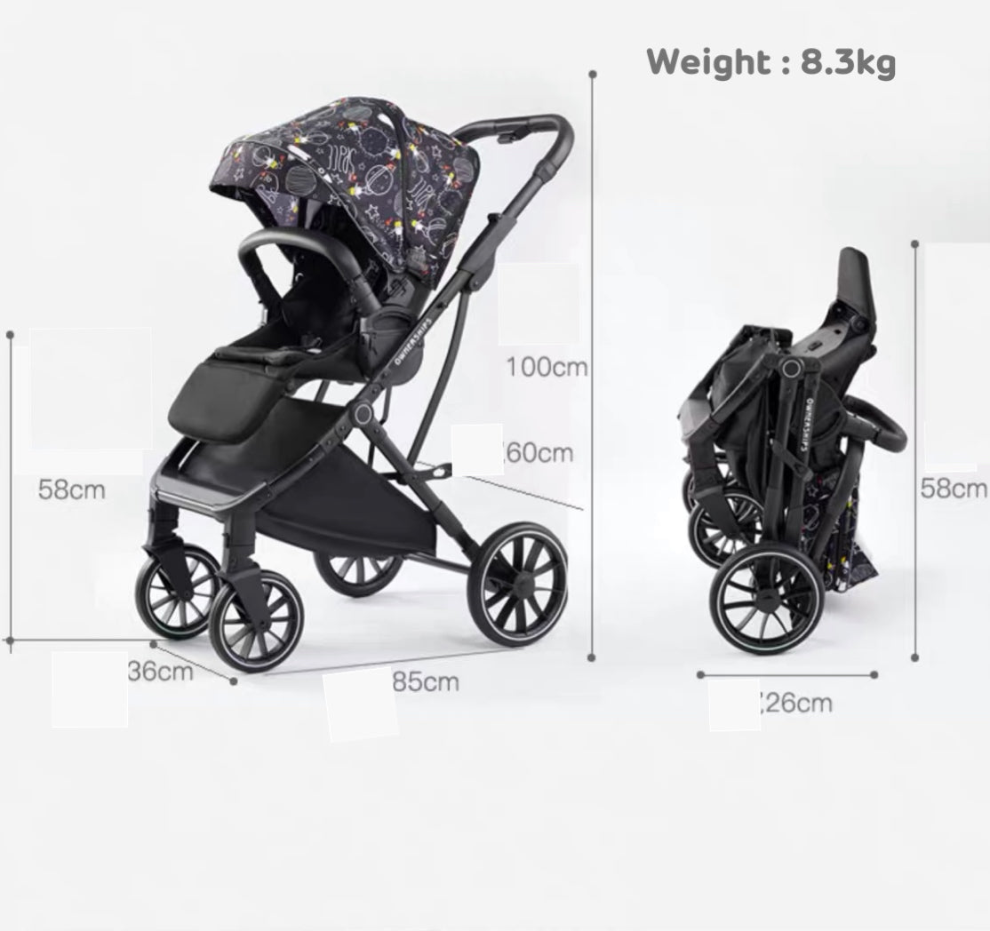 Ownership Reversible Car Seat Stroller Combo
