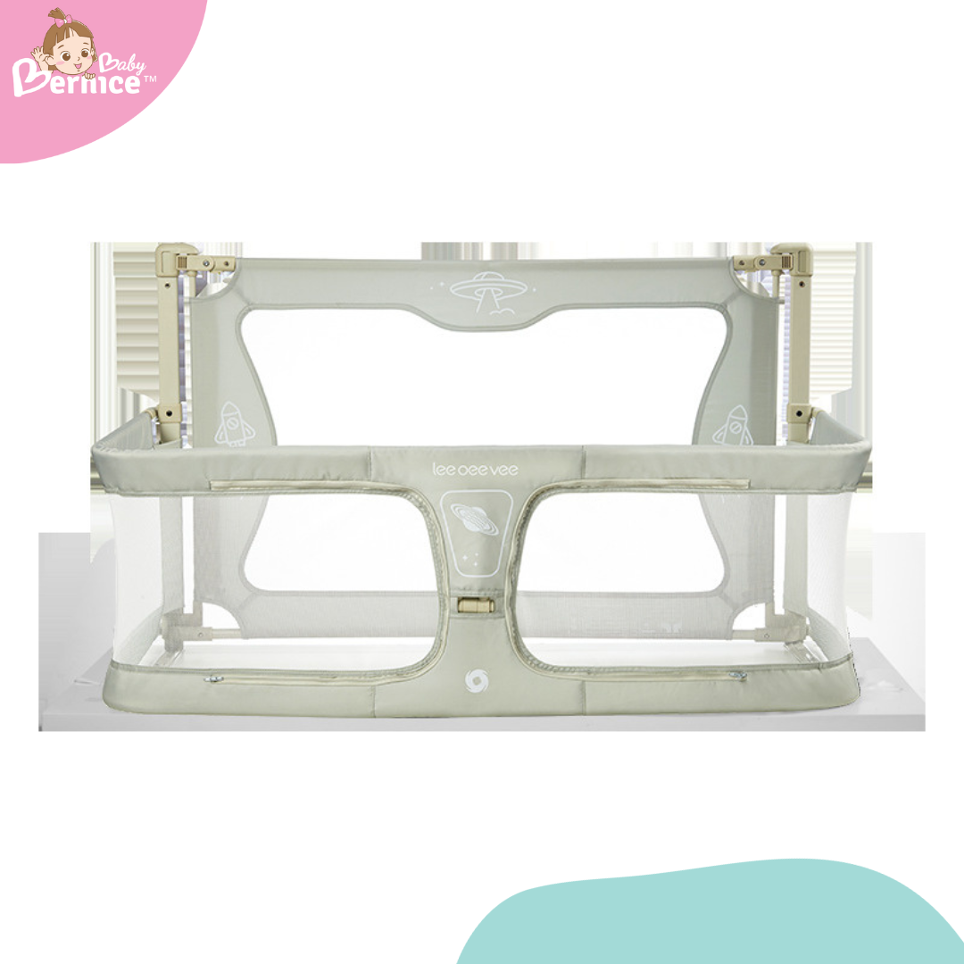Baby Portable Rail Guard - 3 in 1 Baby Bed Guardrail Crib L 120cm W 50cm H 42cm (Baby front guard) H 70cm (from bed bottom to the top) Age : 0-36 Months for the cot 0-72months for the bed fence