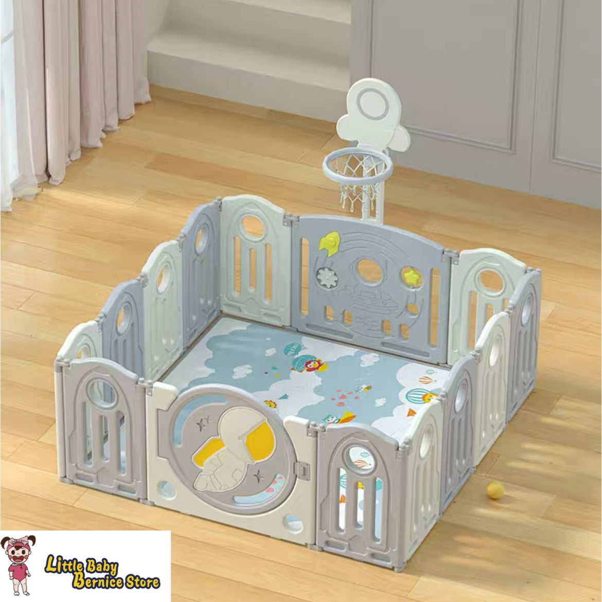 ASTRONAUT PLAY YARD