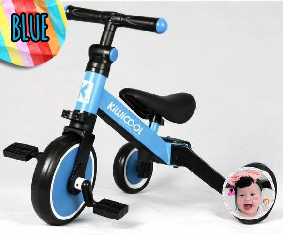 KIWICOOL 3-IN-1 KIDS TRICYCLE