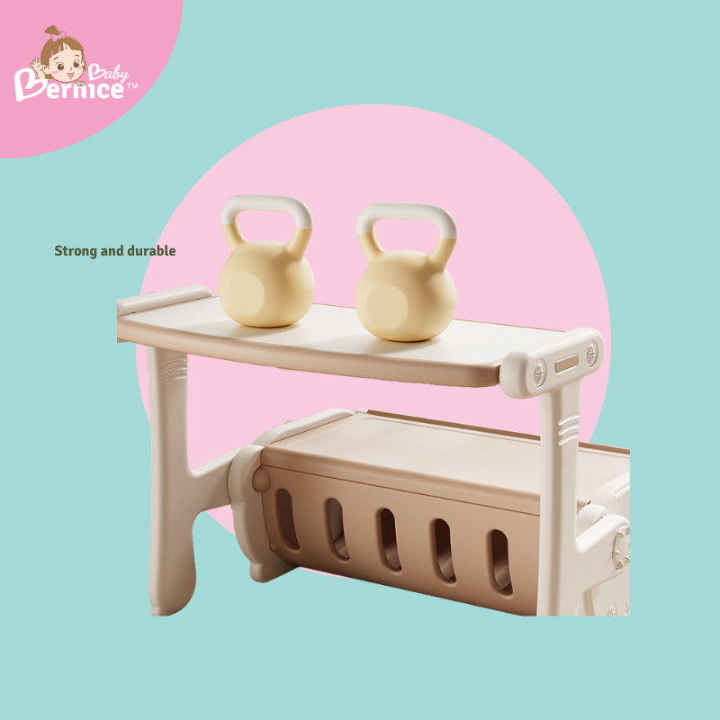 Transform & Play! 3-in-1 Kids Table, Bench & Toy Box