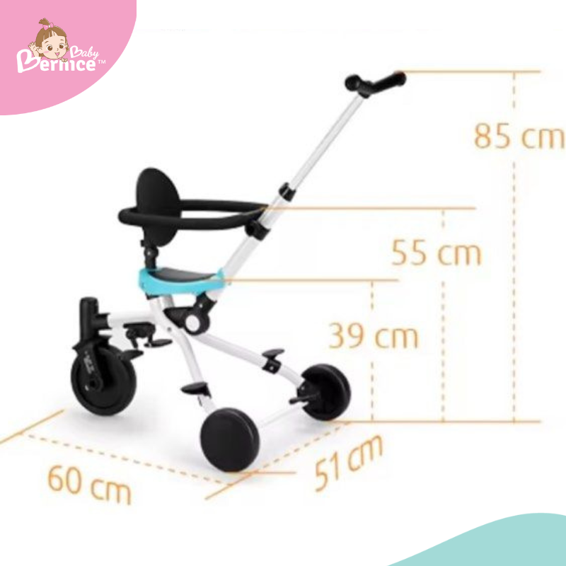 3 in 1 Nadle Multifunctional Stroller + Bicycle