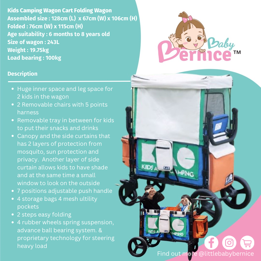 [PREORDER] The Ultimate KAC Single or Twin Wagon Stroller