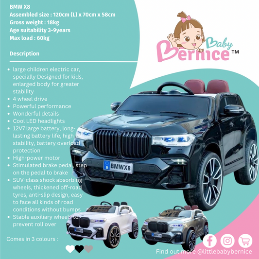 BMW X8 Kids Electric Car