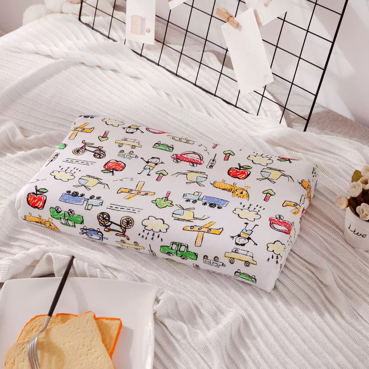 Kids Latex Pillow 1-7 Years Old
