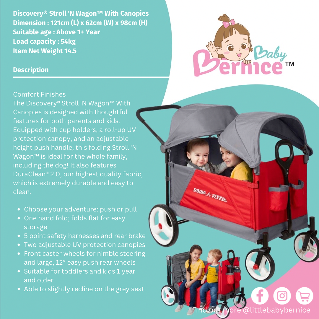 Discovery® Stroll 'N Wagon™ With Canopies