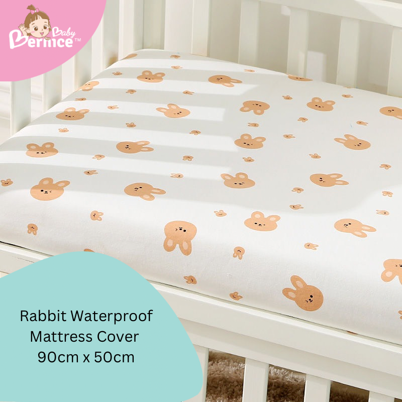 [INSTOCK] Hypoallergenic Cotton Baby Mattress Cover