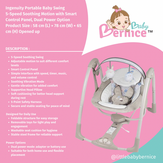 Ingenuity PowerAdapt Portable Swing