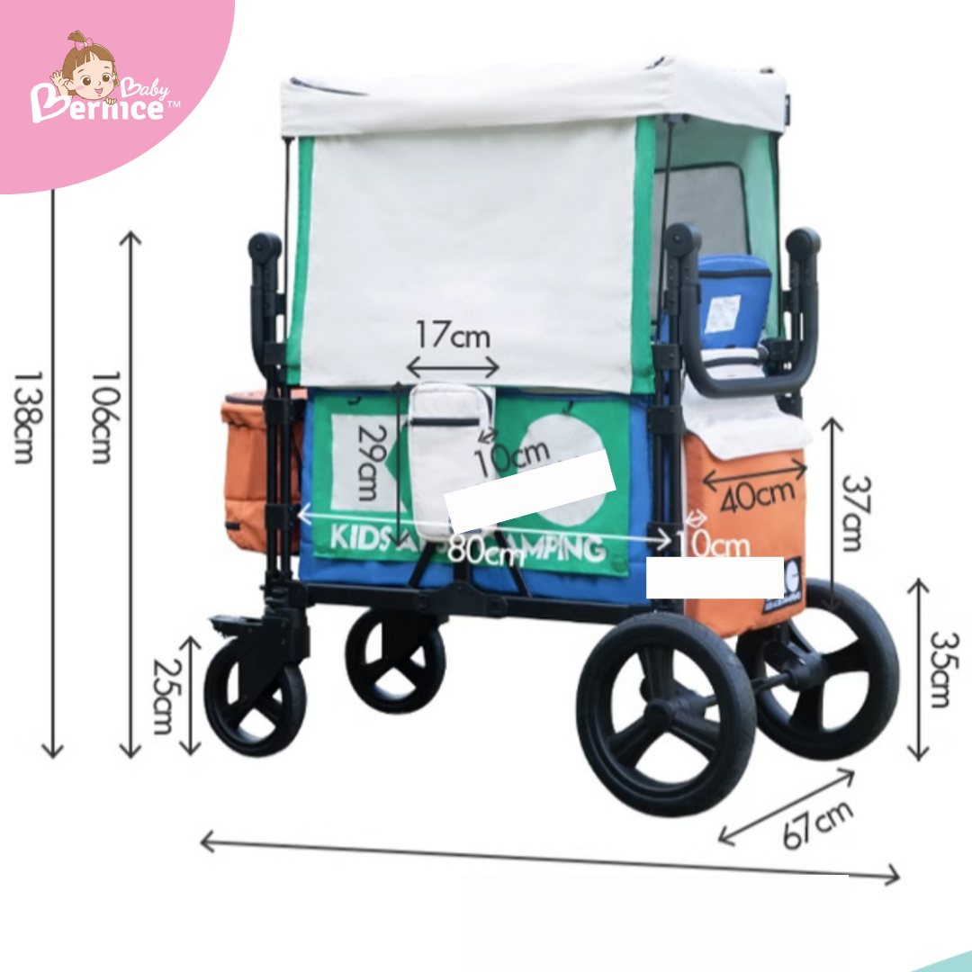 [PREORDER] The Ultimate KAC Single or Twin Wagon Stroller