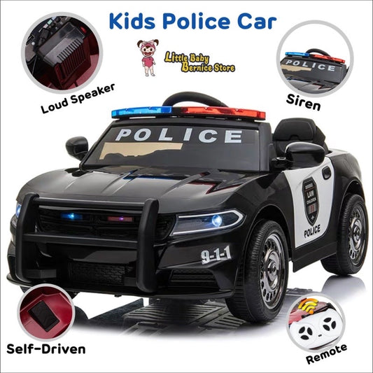 Kids police car