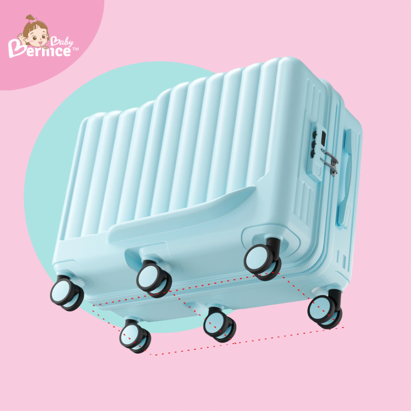 Little Voyager 20” Kids Ride-On Luggage with Seat & Fun Features