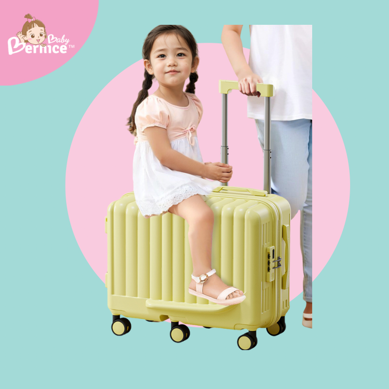 Little Voyager 20” Kids Ride-On Luggage with Seat & Fun Features